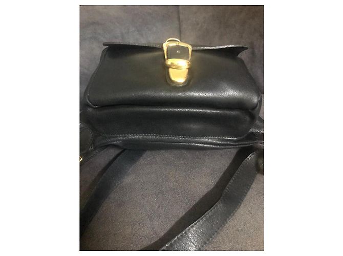 Schwarzer Leder-Rucksack mit Medusa-Logo Gianni Versace Couture - Ansicht 6