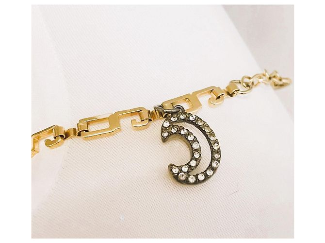 Splendida collana DOLCE & GABBANA dorata con charms portafortuna Multicolore D'oro - vista 10