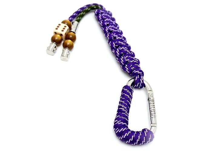 Charm LV Musketone Louis Vuitton Porpora Cachi - vista 2
