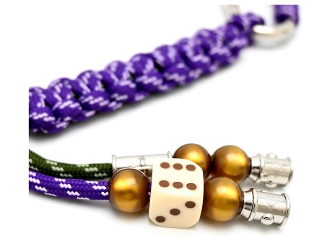 Charm LV Musketone Louis Vuitton Porpora Cachi - vista 3