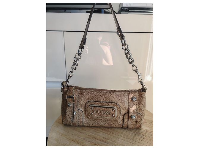 Guess Monogram Shoulder Bag - view 3
