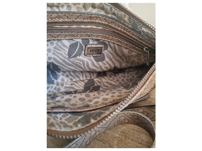 Guess Monogram Shoulder Bag - view 6