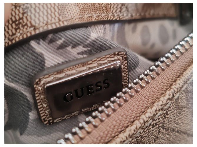 Guess Monogram Shoulder Bag - view 8