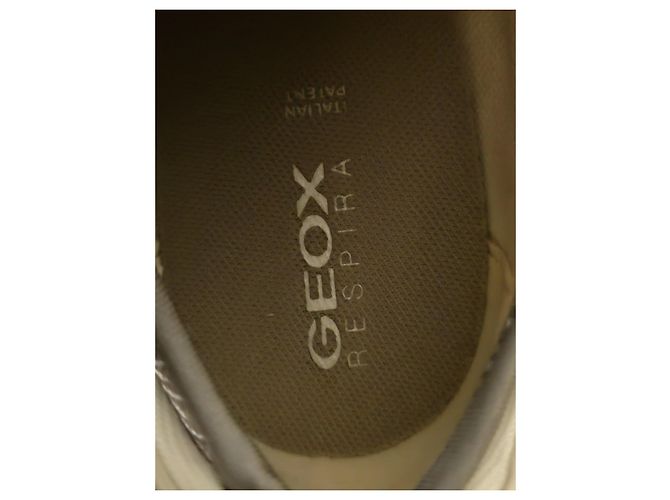 Sneakers Argento Geox con Strass Grigio - vista 6