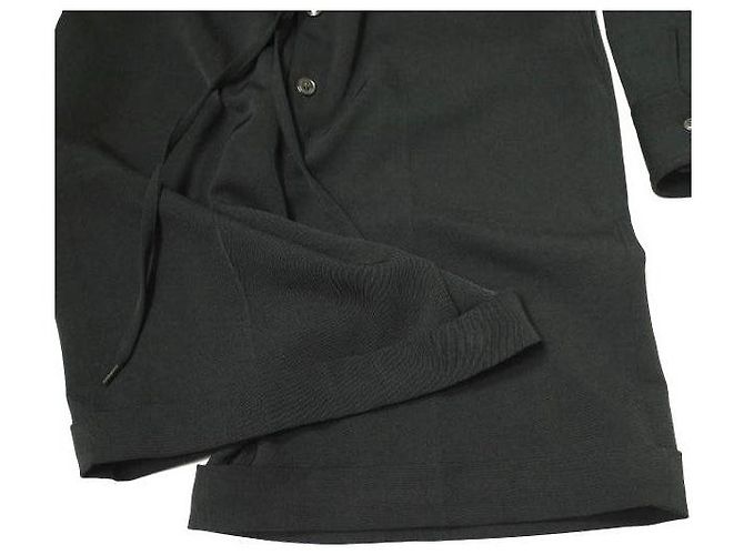Autre Marque Halbpolyester-Jumpsuit mit geraffter Taille URBAN RESEARCH ROSSO Schwarz - Ansicht 6