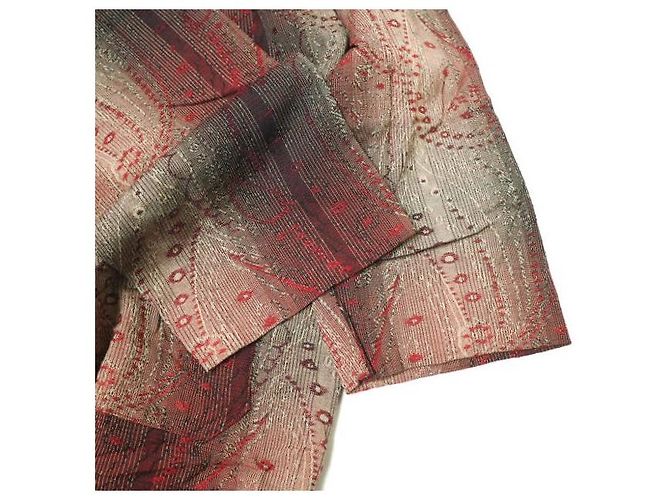 Autre Marque Parka Needles de Rayon e Lã Vermelho - vista 4