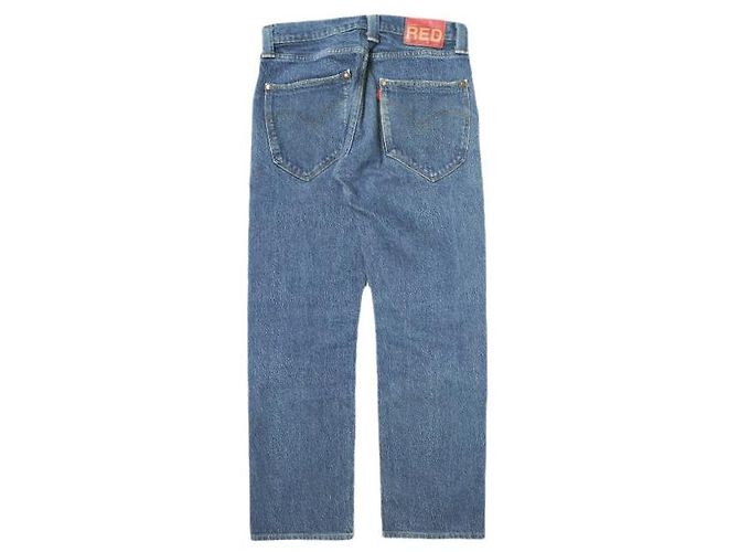 Autre Marque Pantalones de mezclilla Levi's RED 505 STRAIGHT Azul - vista 2