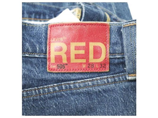 Autre Marque Pantalones de mezclilla Levi's RED 505 STRAIGHT Azul - vista 6