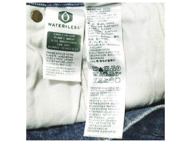 Autre Marque Pantalones de mezclilla Levi's RED 505 STRAIGHT Azul - vista 9