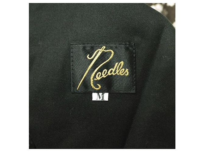 Autre Marque Pantalones de lana Needles Tucked S/T Castaño - vista 7