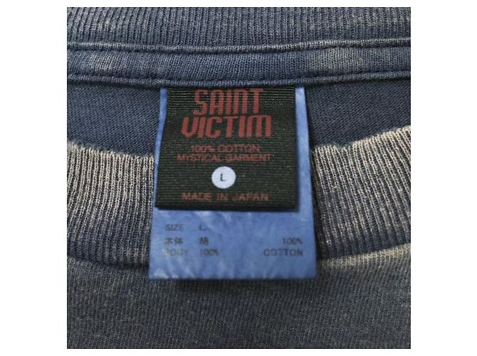 Autre Marque Camiseta de algodón Saint Michael PLUTO PT_SS (Limitada) Azul Azul marino - vista 4