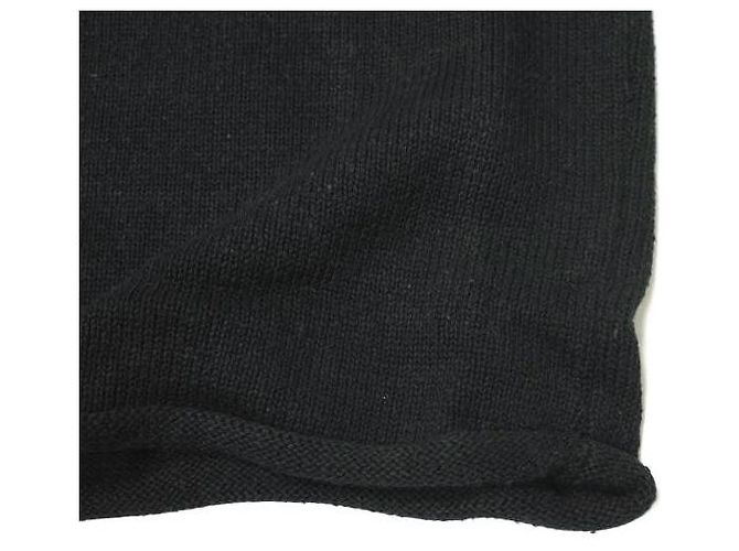 Autre Marque kolor 24SCM-N02302 Stricktop aus Baumwolle und Nylon Schwarz - Ansicht 6