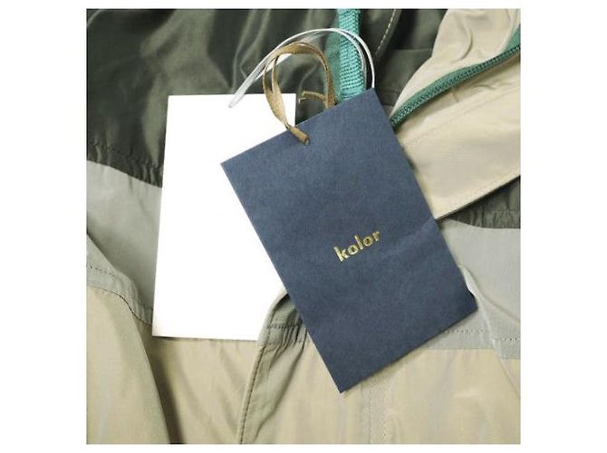 Autre Marque Cappotto in nylon 24SCM-C08118 di kolor Beige - vista 4