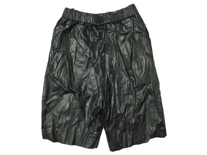 Autre Marque Short de couro sintético H BEAUTY&YOUTH - vista 2