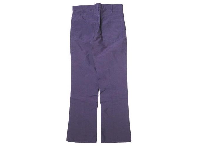 Autre Marque Pantalones de poliéster Sta-Prest INSCRIRE Púrpura - vista 2