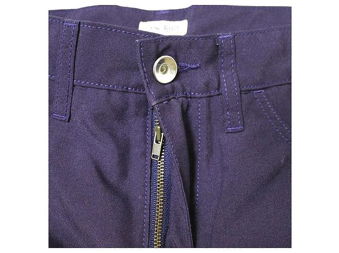 Autre Marque Pantalones de poliéster Sta-Prest INSCRIRE Púrpura - vista 6