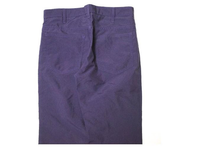 Autre Marque Pantalones de poliéster Sta-Prest INSCRIRE Púrpura - vista 7