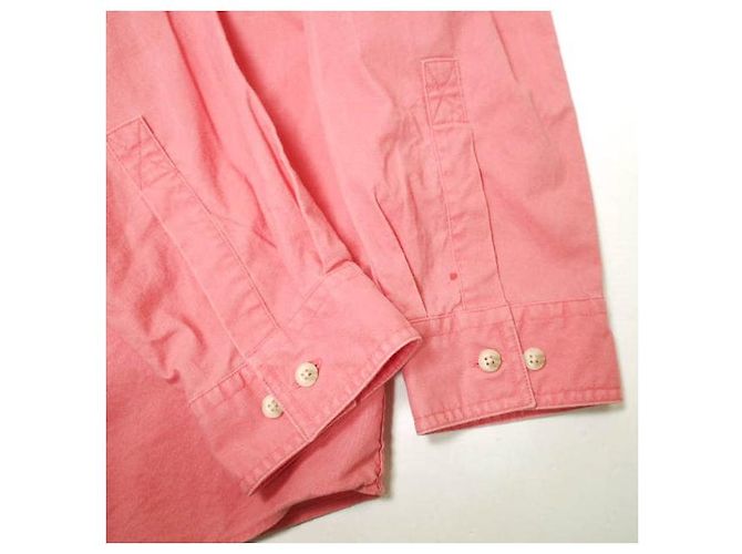 Autre Marque Camisa de algodón de lona lavada al sol para hombres L.L.Bean Rosa - vista 5