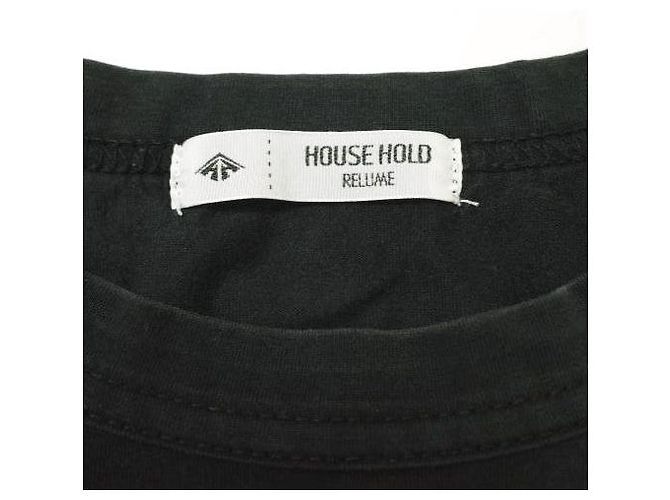 Autre Marque Camiseta de algodón poliéster JOURNAL STANDARD relume HOUSE HOLD Negro - vista 3