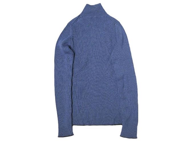 Autre Marque H Beauty&Youth SUÉTER DE LANA RAYÓN DE CUELLO ALTO DE RIB Azul Azul marino - vista 2