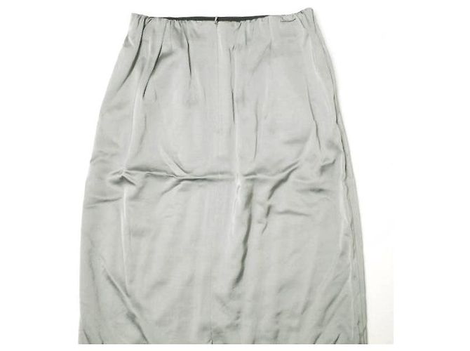 Autre Marque Falda larga de satén con forma de globo H BEAUTY&YOUTH Castaño Gris - vista 5