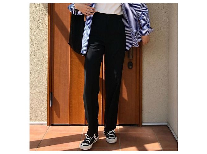 Autre Marque Pantalones Marineros H BEAUTY&YOUTH Negro - vista 3