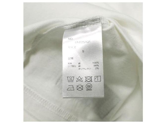 Autre Marque Camiseta de algodón con logo Danke Schon 160 S/S (Limitada) Blanco - vista 8