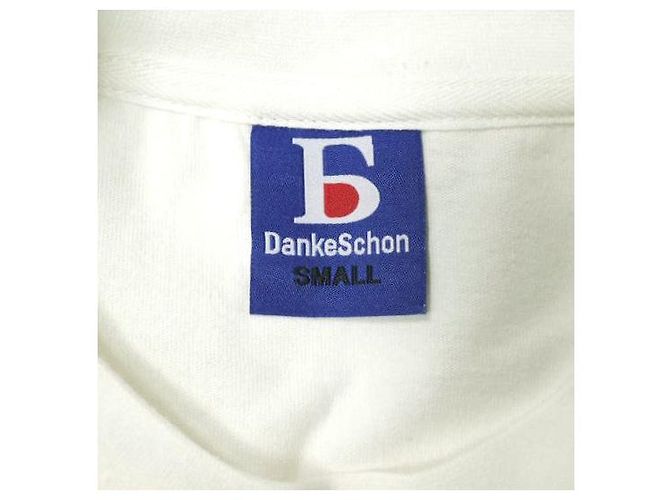 Autre Marque Camiseta de algodón Danke Schon 16OE S/S TEE NOISE Edición Limitada Blanco - vista 7