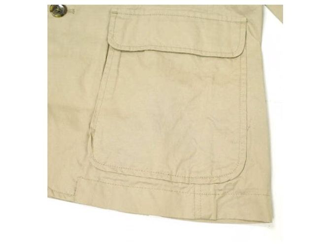 Autre Marque Giacca in cotone Dump3Button BEAMS BOY Beige - vista 6