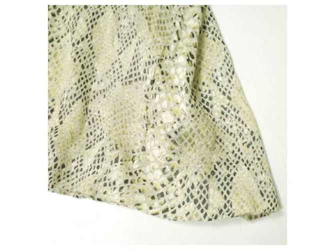 Autre Marque Gonna in seta rayon Python Beautiful People Beige - vista 6