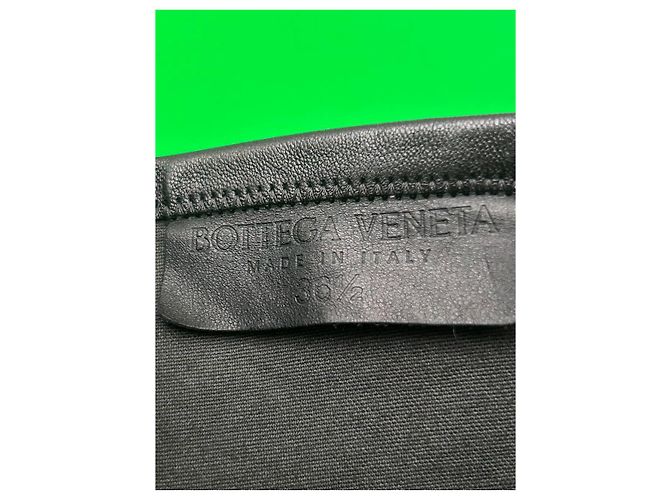 Botas altas Bottega Veneta de piel negra Negro - vista 2