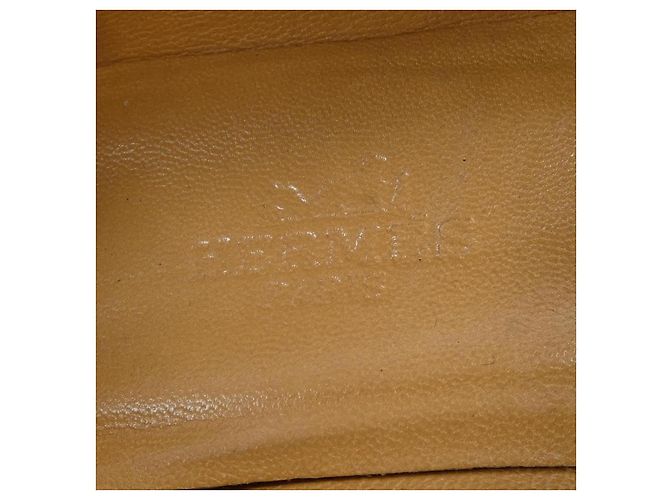 Hermès Vintage-Lederschuhe Schwarz - Ansicht 6