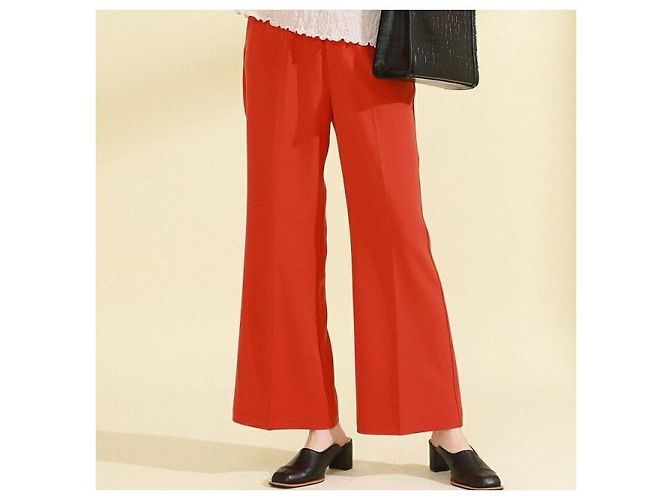 Autre Marque Pantaloni Flare Stretch Ray BEAMS Arancione - vista 3