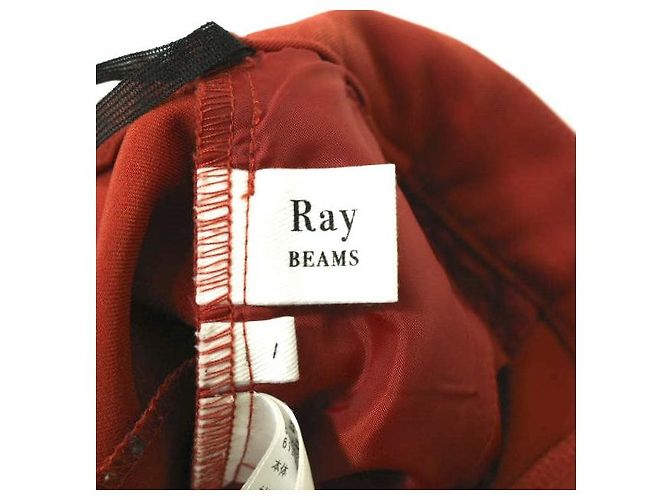 Autre Marque Pantaloni Flare Stretch Ray BEAMS Arancione - vista 9