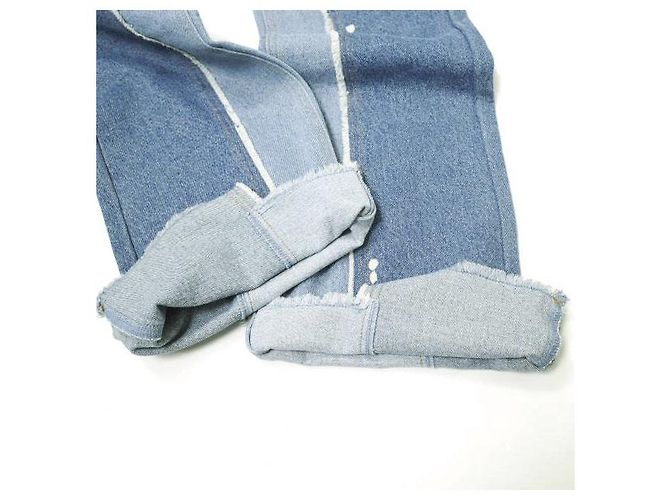Autre Marque Pantalones de denim FLARE Danke Schon reDNM+1 Azul - vista 8