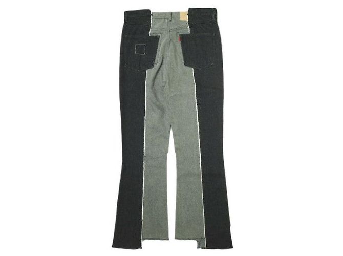 Autre Marque Pantalones de denim FLARE Danke Schon reDNM+1 Negro - vista 2
