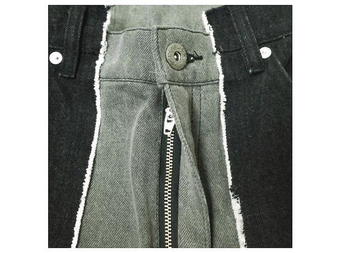 Autre Marque Pantalones de denim FLARE Danke Schon reDNM+1 Negro - vista 5