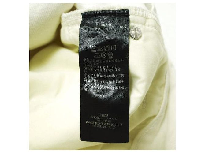 Autre Marque Calça de algodão HUF CROMER SIGNATURE Branco - vista 11