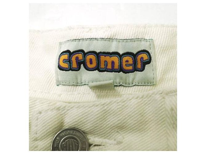 Autre Marque Calça de algodão HUF CROMER SIGNATURE Branco - vista 4