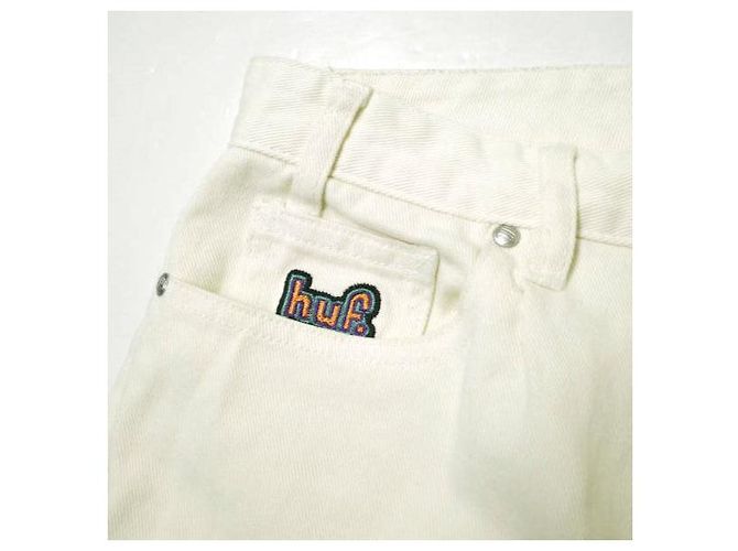 Autre Marque Calça de algodão HUF CROMER SIGNATURE Branco - vista 6