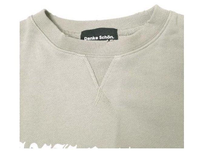 Autre Marque Danke Schön REMAKE SWEAT CREWNECK Baumwolloberteil Beige - Ansicht 3