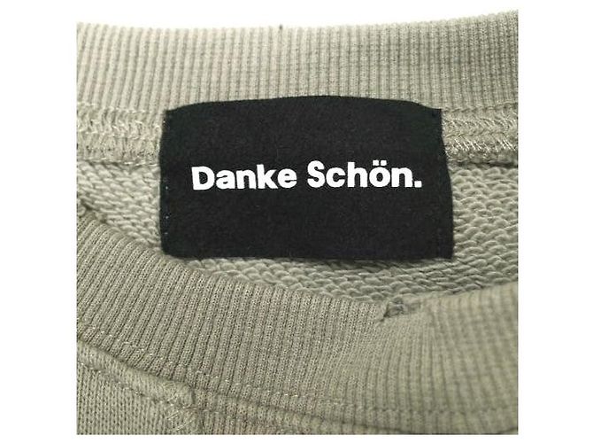 Autre Marque Danke Schön REMAKE SWEAT CREWNECK Baumwolloberteil Beige - Ansicht 6