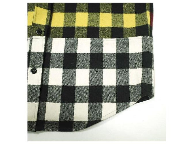 Autre Marque Camicia in flanella PATCH WORK di Liam Hodges Multicolore - vista 6