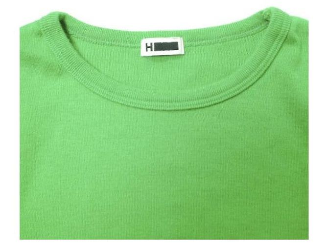 Autre Marque Camiseta de algodón H BEAUTY&YOUTH Verde - vista 5
