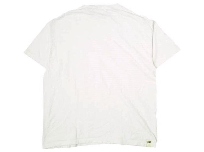 Autre Marque Camiseta de algodão SSZ OVAL Limited Branco - vista 2