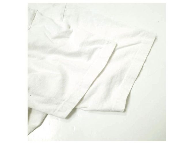 Autre Marque Camiseta de algodão SSZ OVAL Limited Branco - vista 4