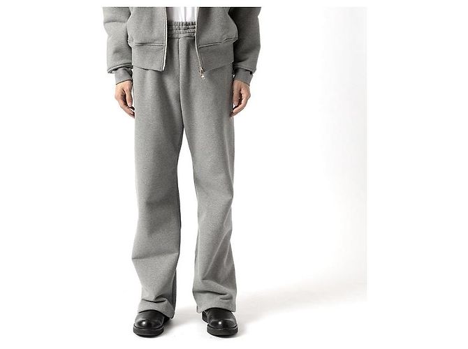 Autre Marque Pantaloni ASTRO OUAT in cotone Grigio - vista 3