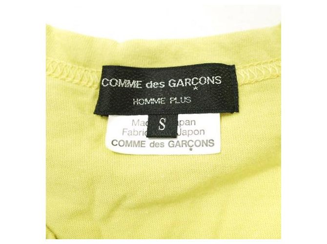 Comme Des Garcons Camiseta larga de algodón Comme des Garçons Homme Plus Amarillo - vista 3