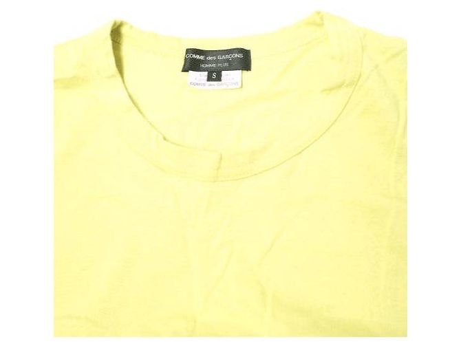 Comme Des Garcons Camiseta larga de algodón Comme des Garçons Homme Plus Amarillo - vista 4