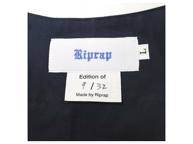 Autre Marque Camicia Riprap B.P.D 100 2 GIZA POPLIN Blu Blu navy - vista 4